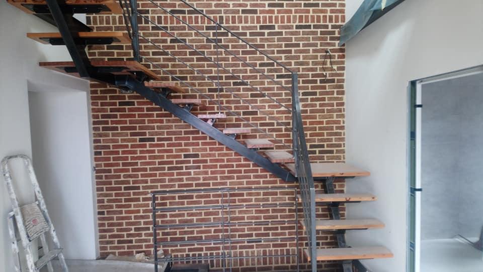 escalier metallique