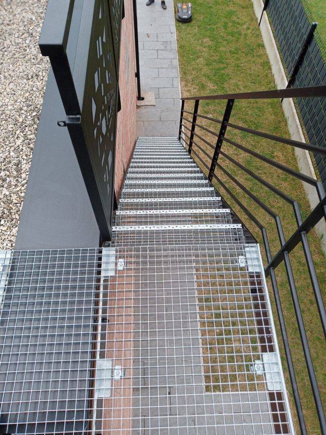escalier vue de haut